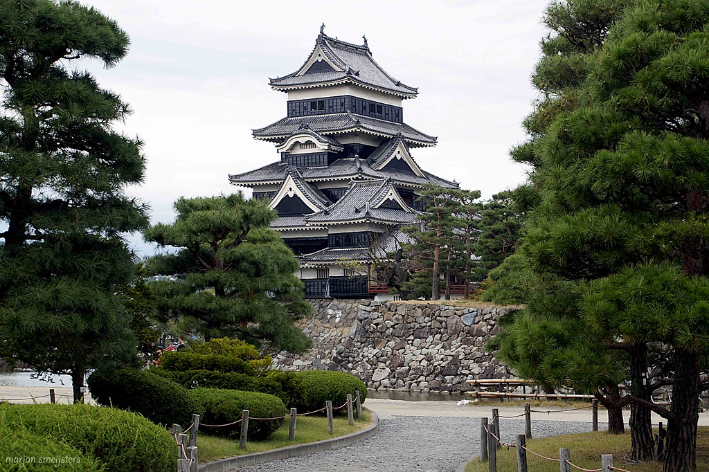 Matsumoto Castle (松本城, Matsumoto-jō) , Matsumoto City, Nagano, Japan
