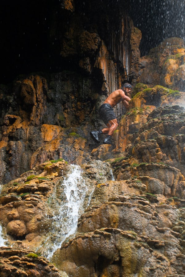 TUMPAK SEWU WATERFALL IN LUMAJANG, EAST JAVA